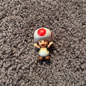 Jakks Super Mario Bros Toad Mini Toy Figure